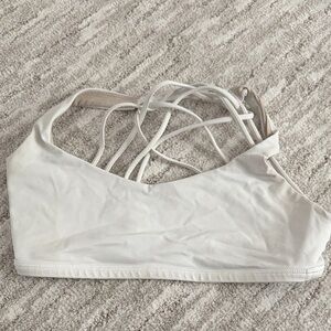 lululemon athletica White Strappy Top